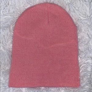Pink beanie